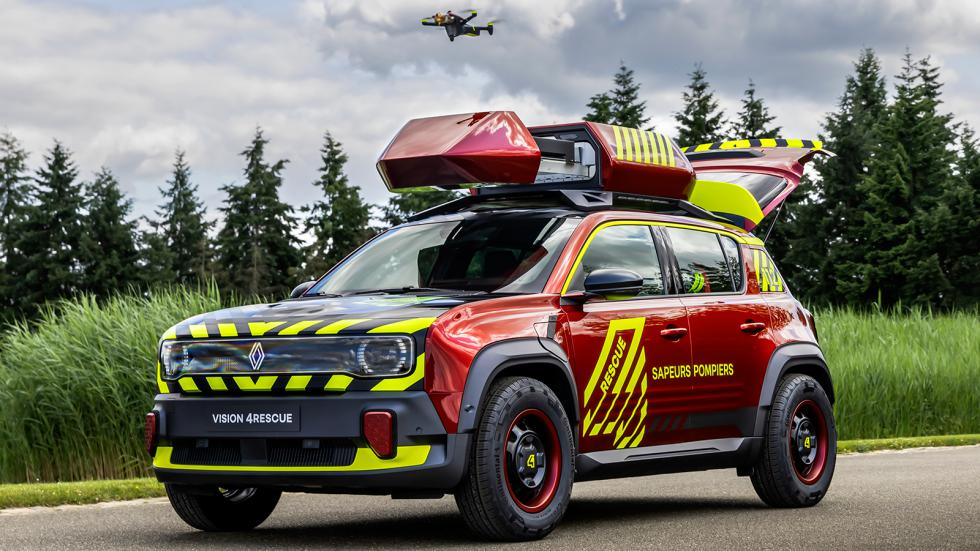 Vision 4Rescue: Το Renault 4 για καταστάσεις έκτακτης ανάγκης